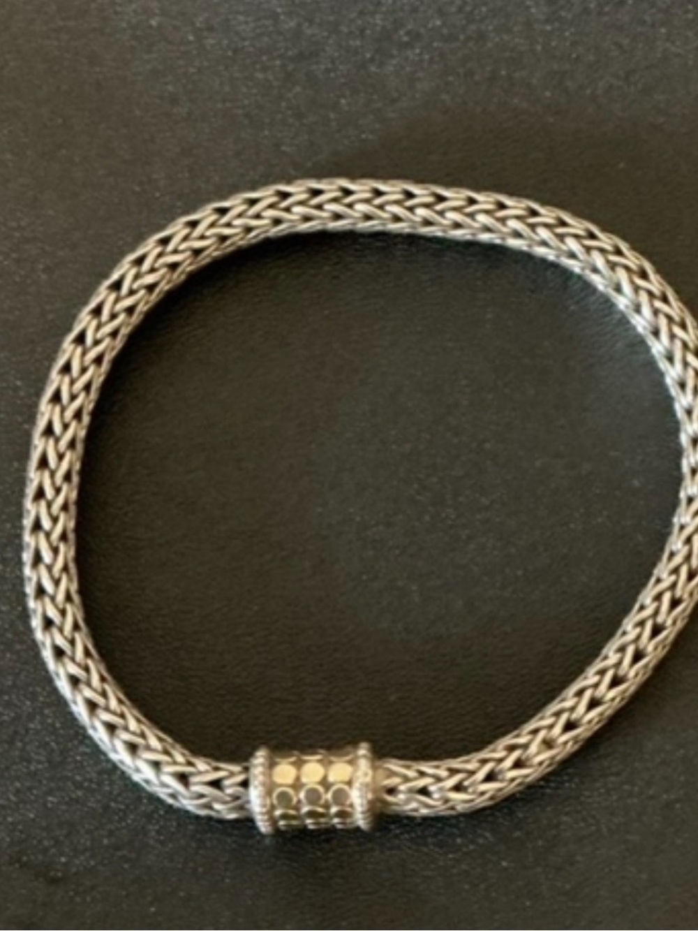 Vintage Sterling Silver wheat pattern bracelet approximately “7 1/2” - Picture 2 of 6